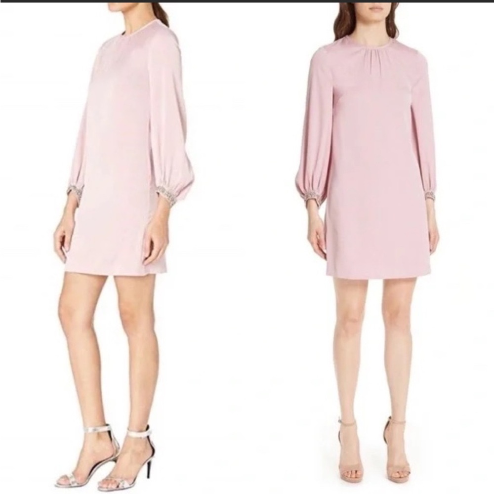 Dusty pink Ted baker dress